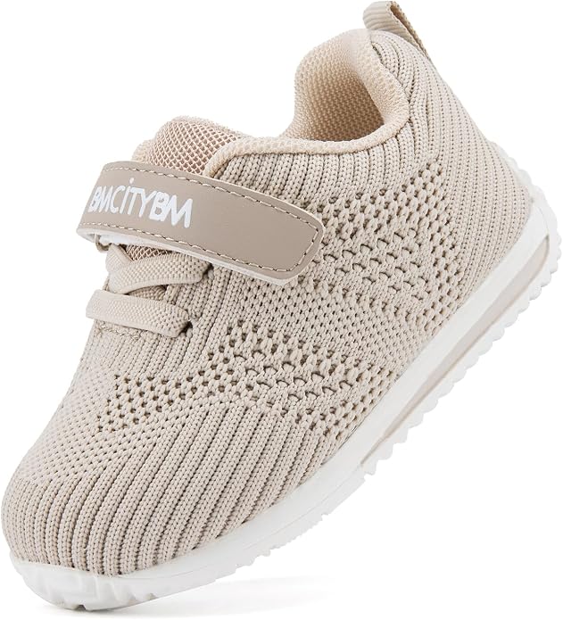 BMCiTYBM Baby Boy Girl Shoes Breathable Mesh Walking Shoes Lightweight Non-Slip by BMCiTYBM