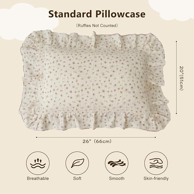 BuLuTu Soft Cotton Kids Pillowcases - Image 2