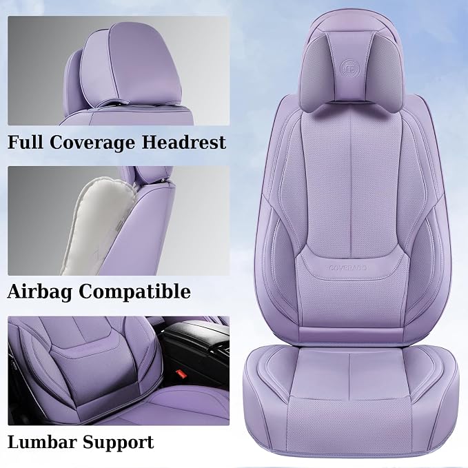 Coverado Universal Seat Covers Full Set, 5 Seats Universal Seat Covers - Image 5