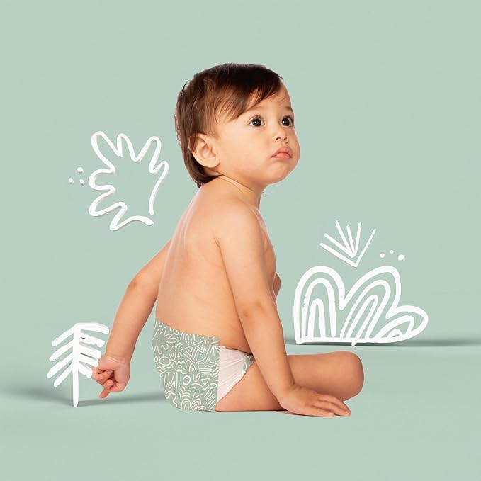 Hello Bello Premium Diapers Size 6 Daring Doodlers Designs, 17ct Jumbo Pack - Image 4