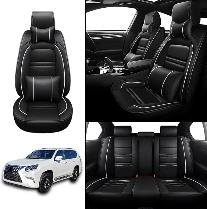 Car Seat Covers for Lexus Car gx460 2010-2023 | 5-Seats Seat Covers, Waterproof - Image 2
