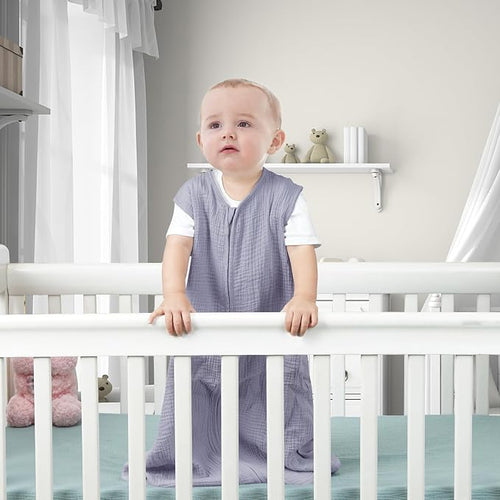 2 Pack Baby Sleep Sack 0-24 Months Baby Sleeping Bag 2-Way Zipper Toddler - Image 2
