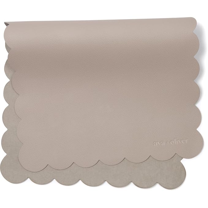 Ava + Oliver Vegan Leather Baby Changing Mat by avaoliver