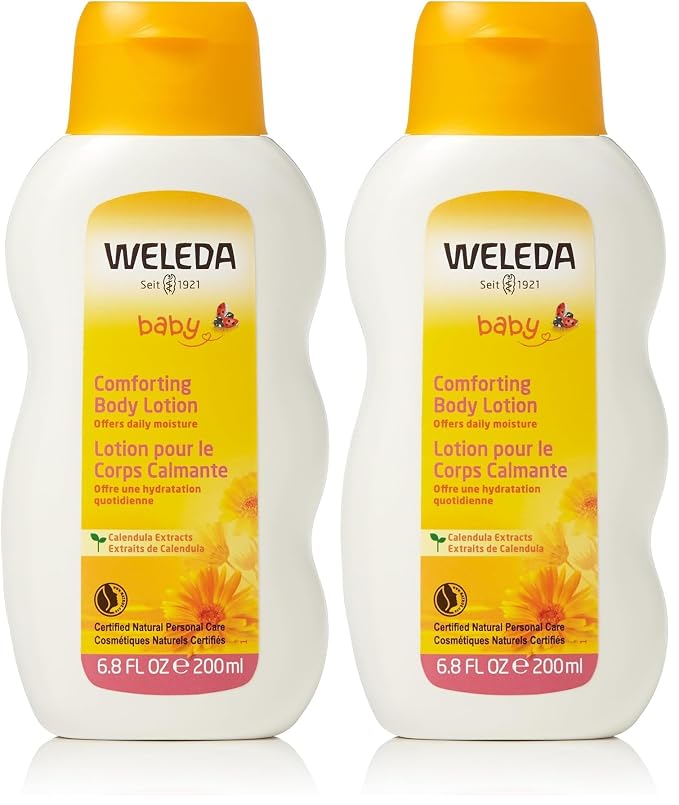 Weleda Baby Calendula Comforting Body Lotion, Plant Rich Moisturizer by Weleda
