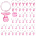 72 Pcs Baby Shower Pacifiers, 2.75’’ Plastic Pacifiers by XINHUIDALSQ