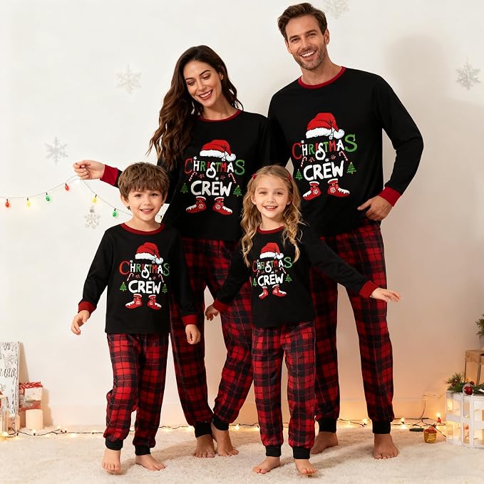 Awoscut Family Christmas Pajamas Matching Pajamas - Image 4