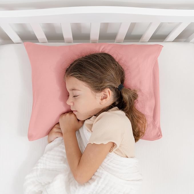 Comfy Cubs Toddler Pillow with Cotton Pillowcase, 13 x 18 in, 2 Pack - Image 2