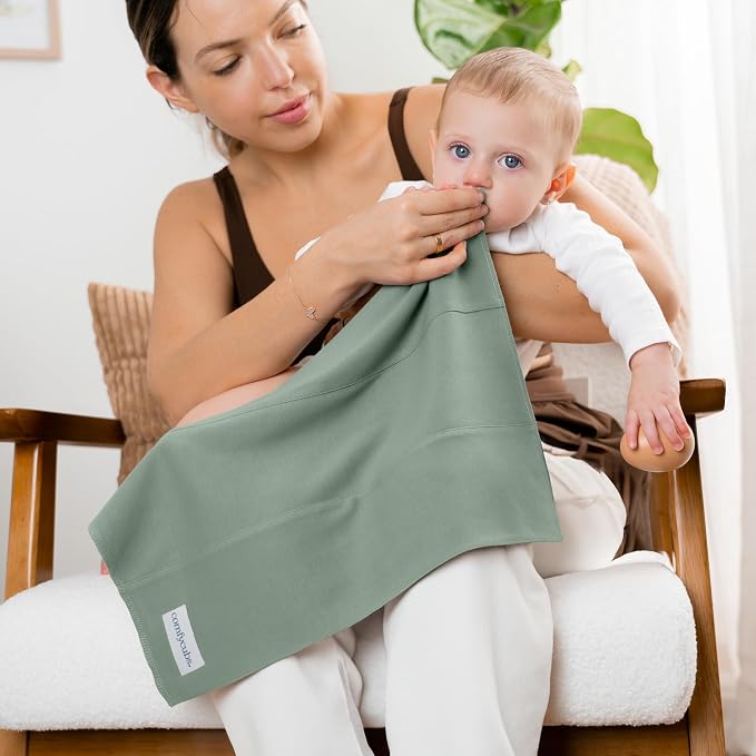 Comfy Cubs Baby Burp Cloths Set - Image 5