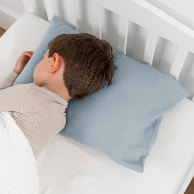Comfy Cubs Toddler Pillow with Cotton Pillowcase, 13 x 18 in, 2 Pack - Image 2