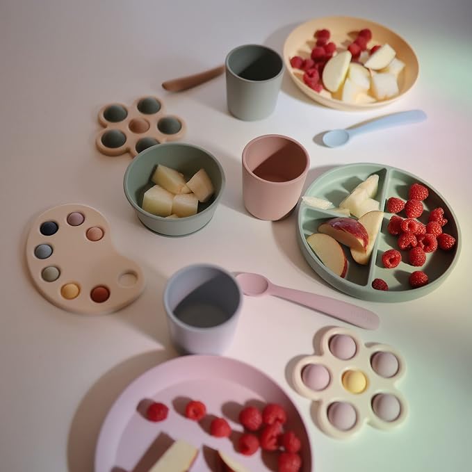 mushie Silicone Suction Bowl | BPA-Free Non-Slip Design - Image 6