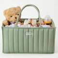 Blissful Diary Baby Diaper Caddy Organizer, Stylish Storage Basket by ForEveryBabysBetterLife