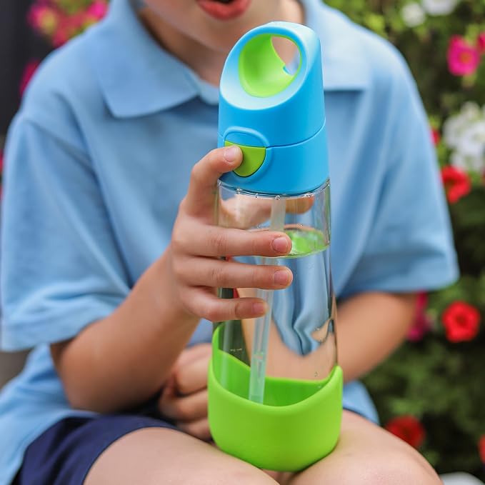 b.box Kids Water Bottle – 20oz Tritan Toddler Drink Bottle - Image 11