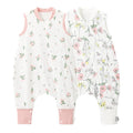 Duomiaomiao 2 Pack 0.5 TOG Toddler Sleep Sack 12-24 Months 100% Cotton by DuoMiaoMiao