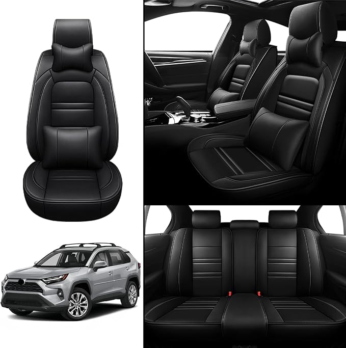 Car Seat Covers for Toyota Tacoma 2007-2025 | 5-Seats Seat Covers, Waterproof - Image 2
