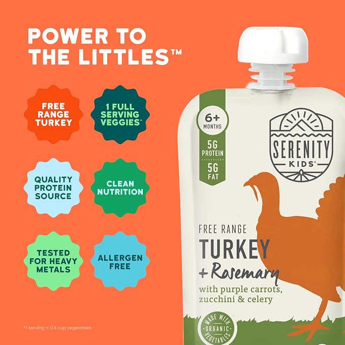 Serenity Kids 6+ Months Baby Food Pouches Puree - Image 4