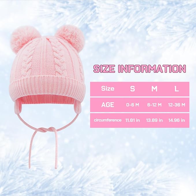 Duoyeree Toddler Winter Hat - Image 6