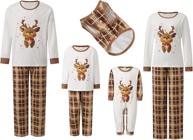 Awoscut Family Christmas Pajamas Matching Pajamas - Image 6