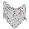 Copper Pearl Large Premium Knit Baby Swaddle Receiving Blanket 'Nightmare by CopperPearl