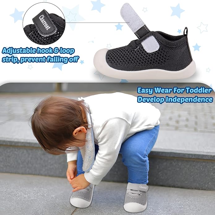 Baby First-Walking Shoes 1-4 Years Kid Shoes Trainers Toddler Infant Boys Girls - Image 5