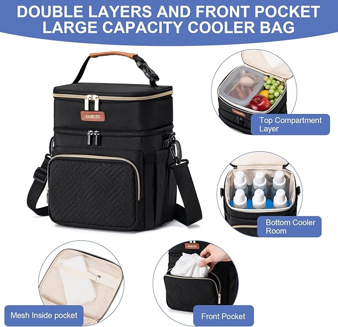 Insulated Breastmilk Cooler Bag - Image 2