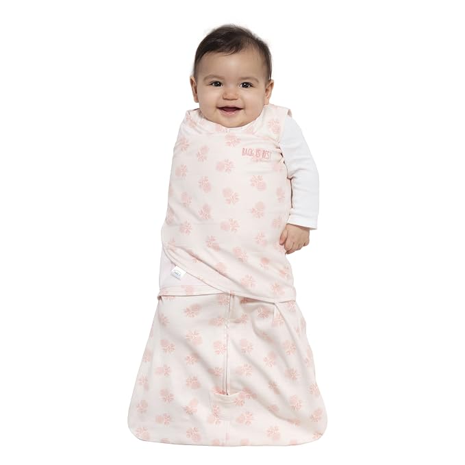 HALO 100% Cotton Sleepsack Swaddle, 3-Way Adjustable Wearable Blanket, TOG 1.5 - Image 3