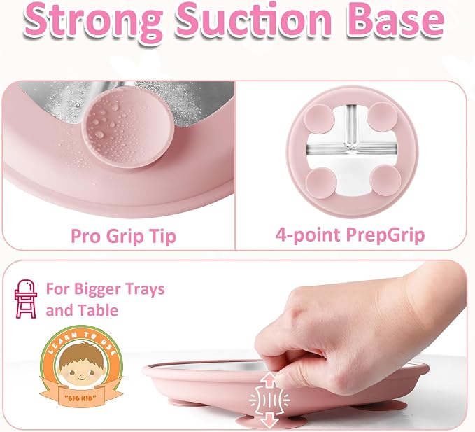 Stainless Steel Baby Plate - Image 7