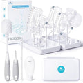 Termichy Travel Bottle Cleaning Kit: Portable Drying Rack & Brush Set by Termichy