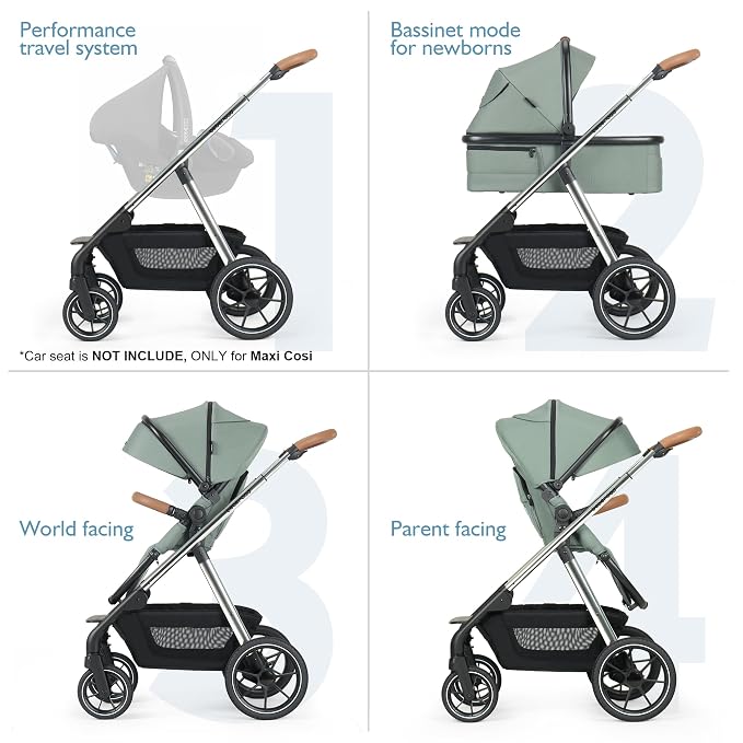 Beberoad Love RX 3-in-1 Baby Stroller - Image 3