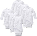 Gerber unisex-baby Multi-pack Long-sleeve Onesies Bodysuit Mitten Cuff Sizes by Gerber