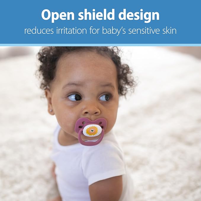 Dr. Brown's Advantage Baby Pacifiers, 0-6 Month, Glow-in-The-Dark, 0-6 Month - Image 5