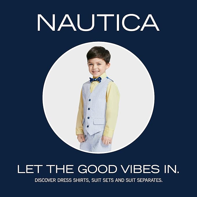 Nautica Boys' 4-Piece Formal Suit Set - Image 4