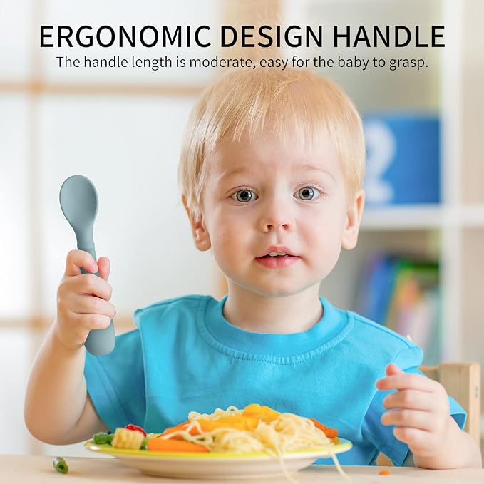 ME.FAN Silicone Baby Feeding Spoons - Image 7