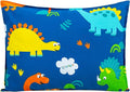 Toddler Pillow with 100% Organic Cotton Pillowcase 14x19, Cottonblue Kids by Cottonblue