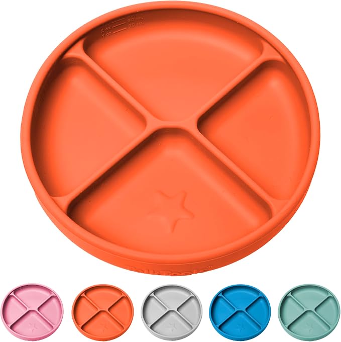 TalkTools Itsy Plate Must-Have Silicone Baby Plates by TalkTools