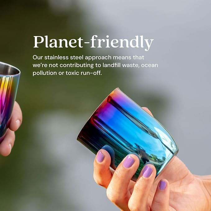 Ahimsa Stainless Steel Kids Cups - Image 6
