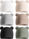 Konssy 6-Pack Baby Newborn Hats by Konssy
