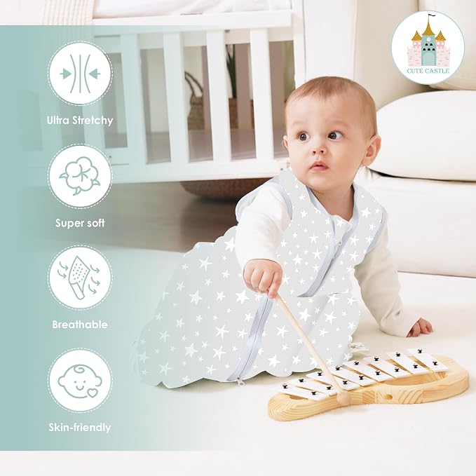 Cute Castle Baby Sleep Sack 18-24 Months - Image 2