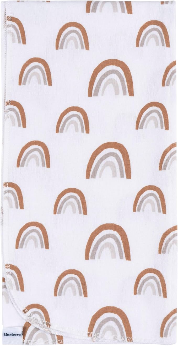 Gerber Unisex Baby 100% Cotton Flannel Receiving Blankets 30x30 Inches - Image 5