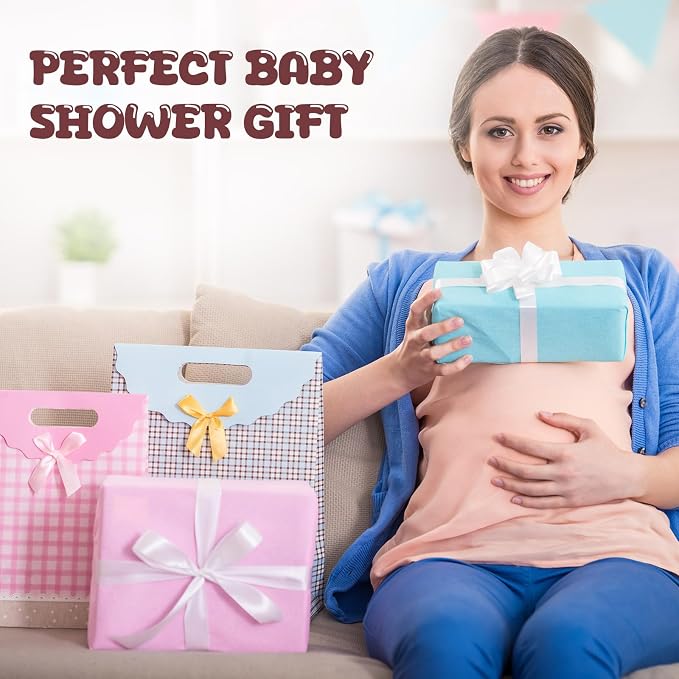 Breling 20 Pcs Baby Muslin Washcloth 12 x 12 Inch 100% Cotton Soft and - Image 6