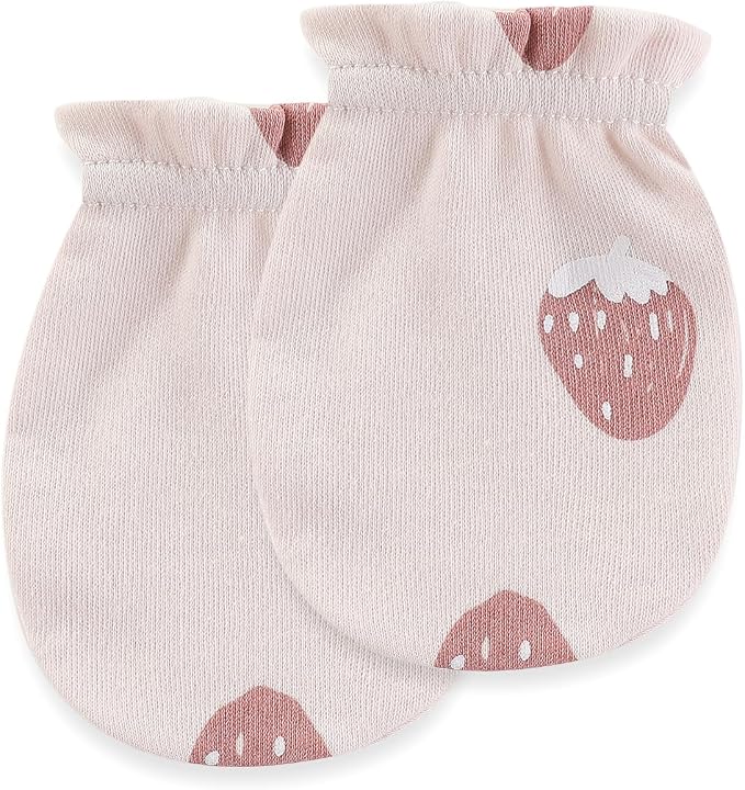 Baby Hat and Mittens Set Newborn Baby Hats Caps - Image 6