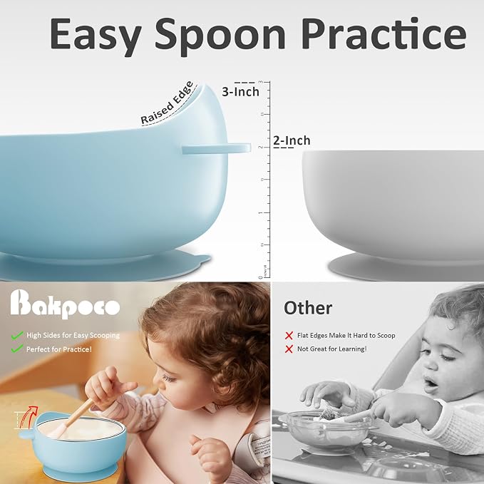 Stainless Steel Baby Bowls - Image 6