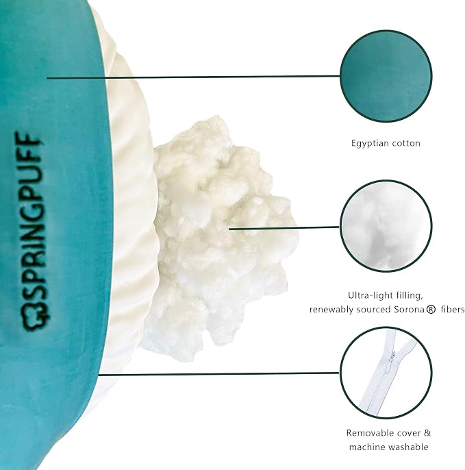 Premium Egyptian Cotton Nursing Pillow - Image 5