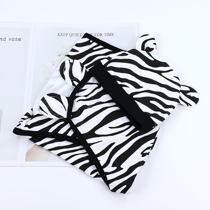 Cinaci 2 Pieces Adjustable Soft Cotton Baby Swaddle Sleep Sacks Hats Newborn - Image 7