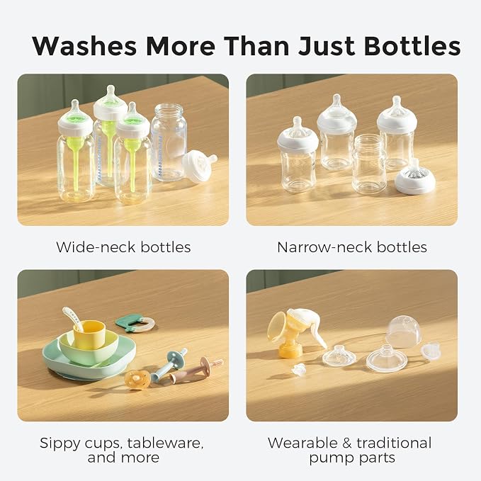 Momcozy KleanPal Pro Baby Bottle Washer, Sterilizer & Dryer - Image 7
