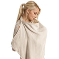 Muslin Cotton Nursing Cover Up for Baby Breastfeeding, Breathable & Soft by APRONPANDA