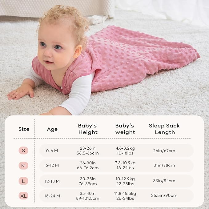Fleece Baby Sleep Sack 0-6 Months - Image 6