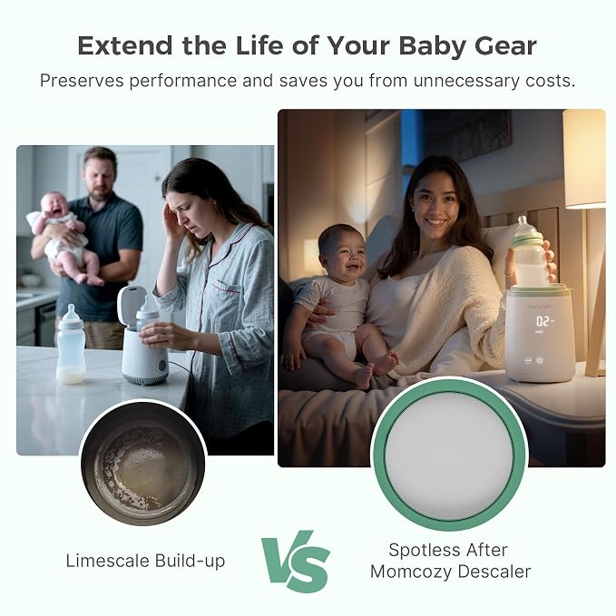 Momcozy Official Descaling Tablets, Compatible KleanPal Pro Baby Bottle Washer - Image 4