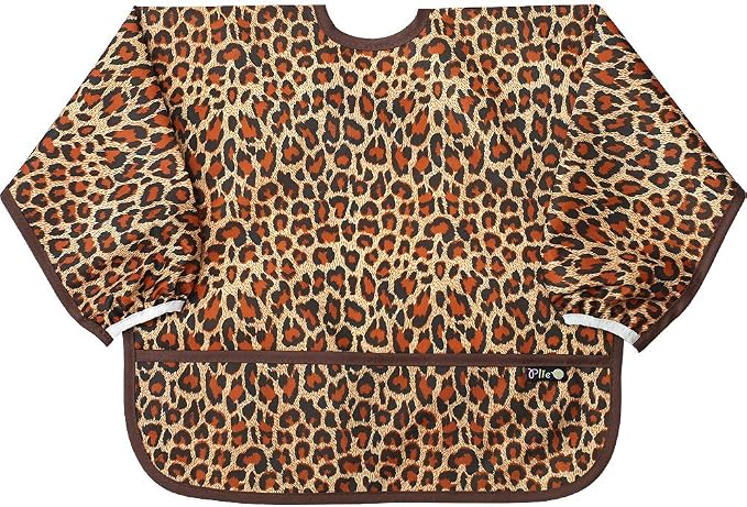 Long Sleeve Waterproof Bib for Toddlers – Feeding Smock for Baby Mealtime by Plie