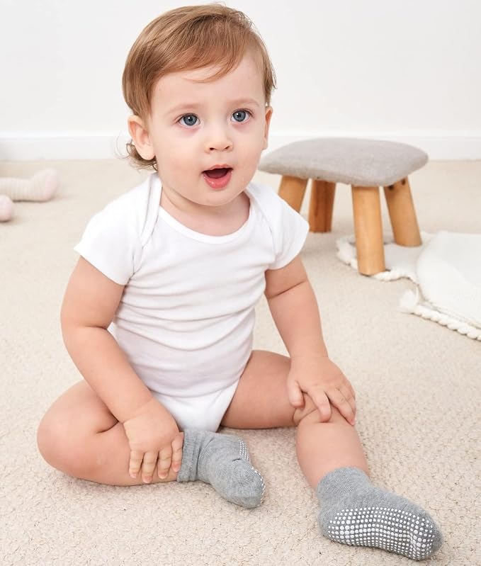 Zaples Baby Non Slip Grip Ankle Socks - Image 5