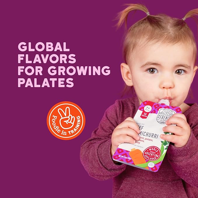 Serenity Kids 7+ Months Baby Food Pouches - Image 5